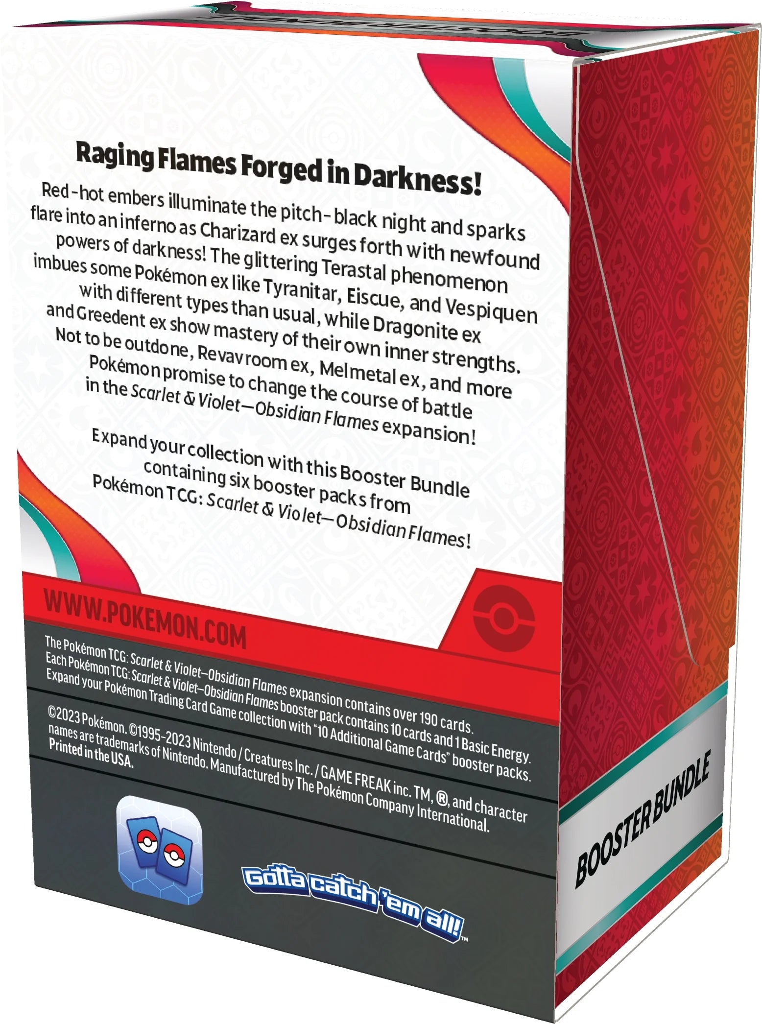 Trading Card Games SV3 Obsidian Flames Booster Bundle