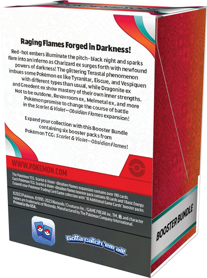 Trading Card Games SV3 Obsidian Flames Booster Bundle