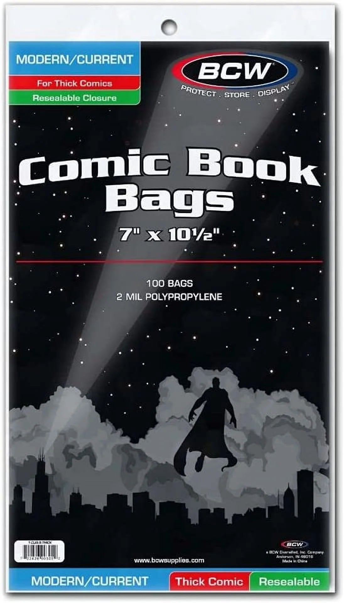 Resealable Thick Comic Bags - Current