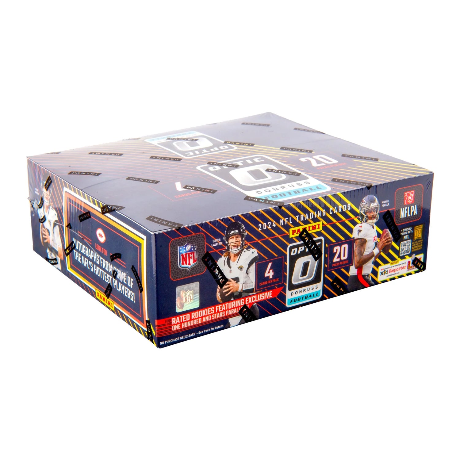 2024  Donruss Optic Football 20-Pack Retail Box Trading Cards