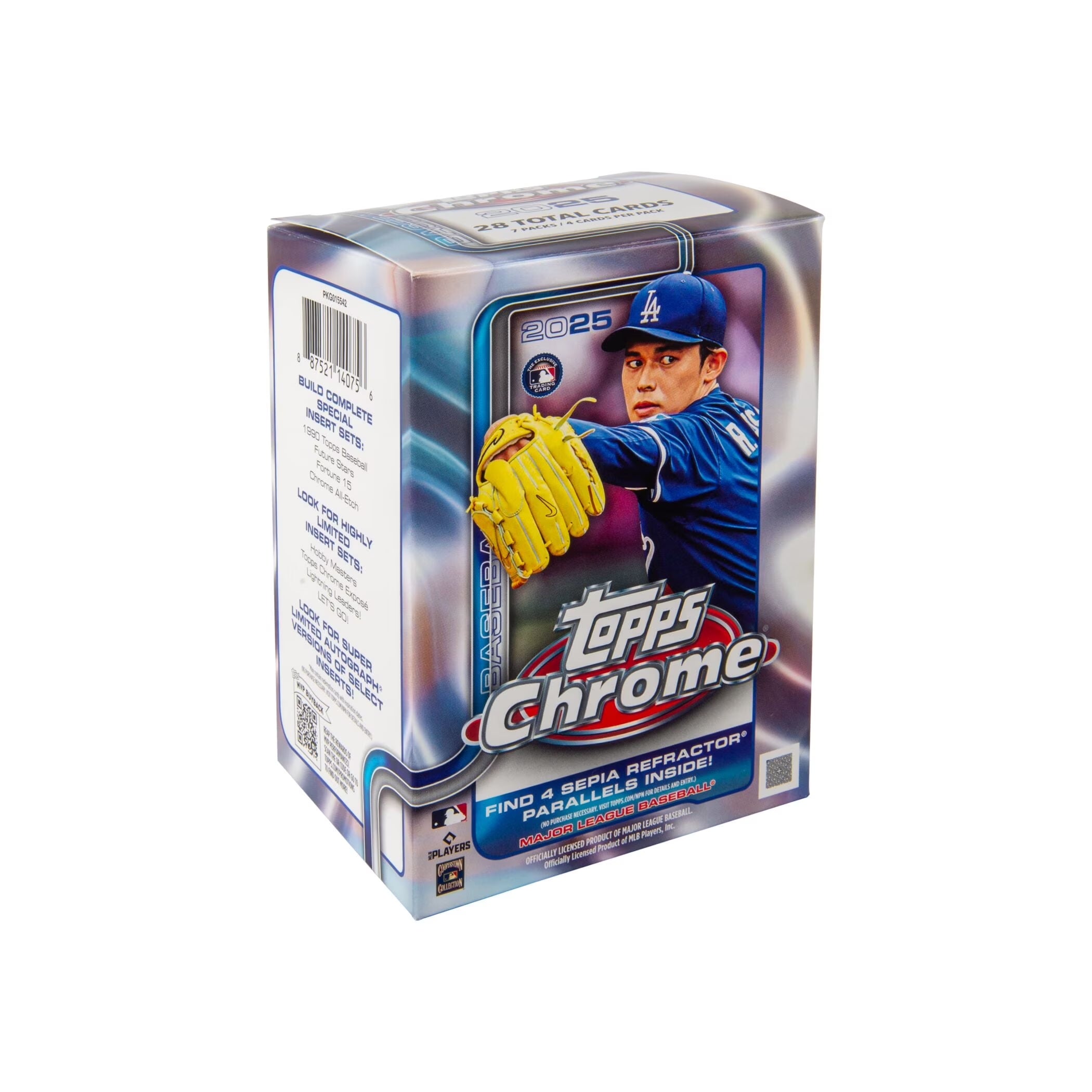 2025  Chrome Baseball Trading Cards Value Box
