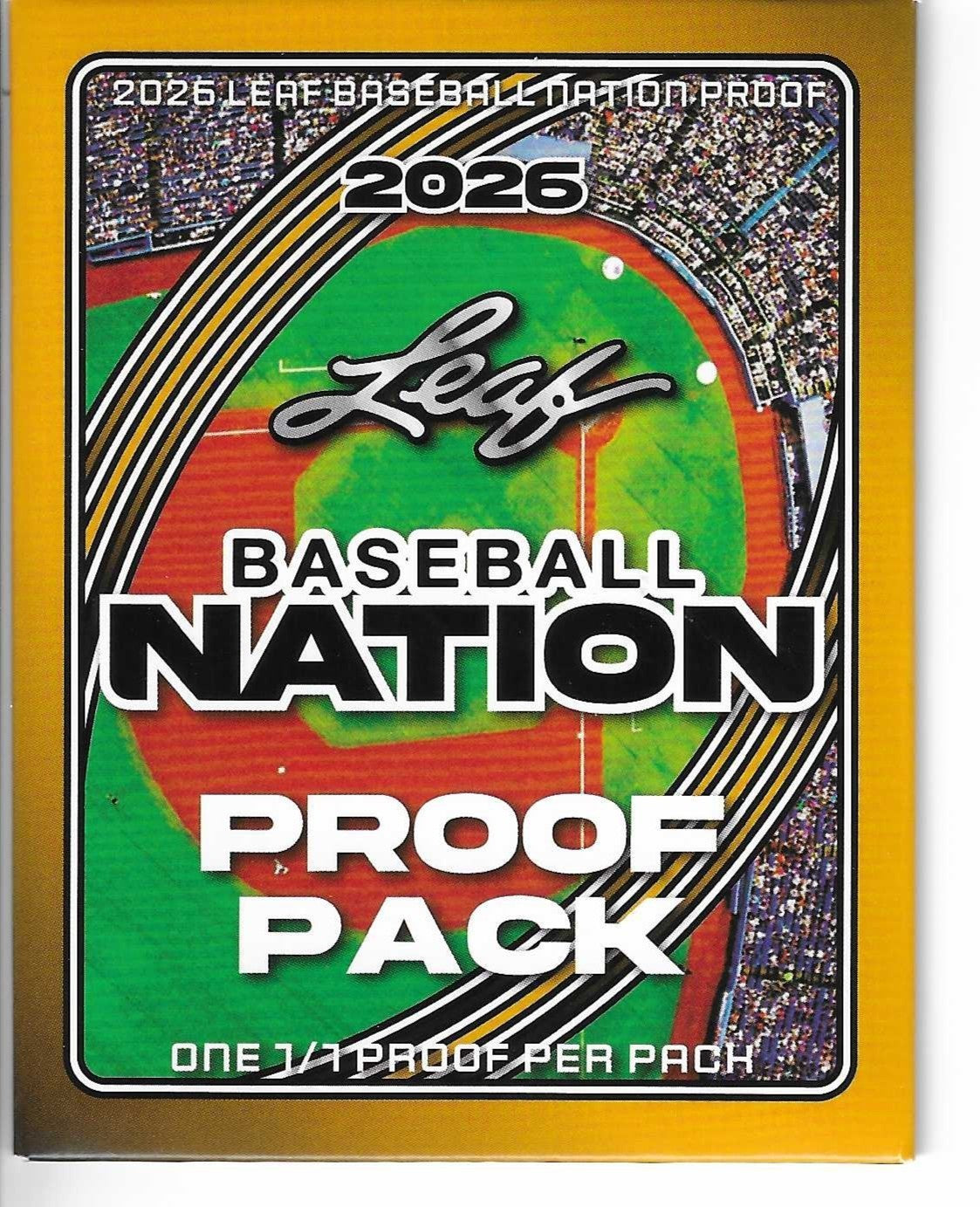 2026 Leaf Baseball Pre Production Proof Pack 1/1"s Metal, Nation, Pro Set, Vivid