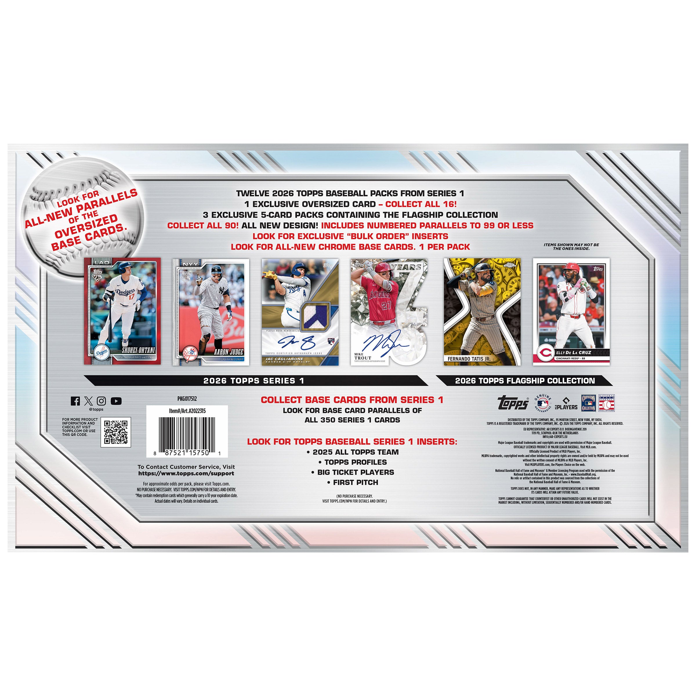 2026 Topps Baseball Series 1 Collection
