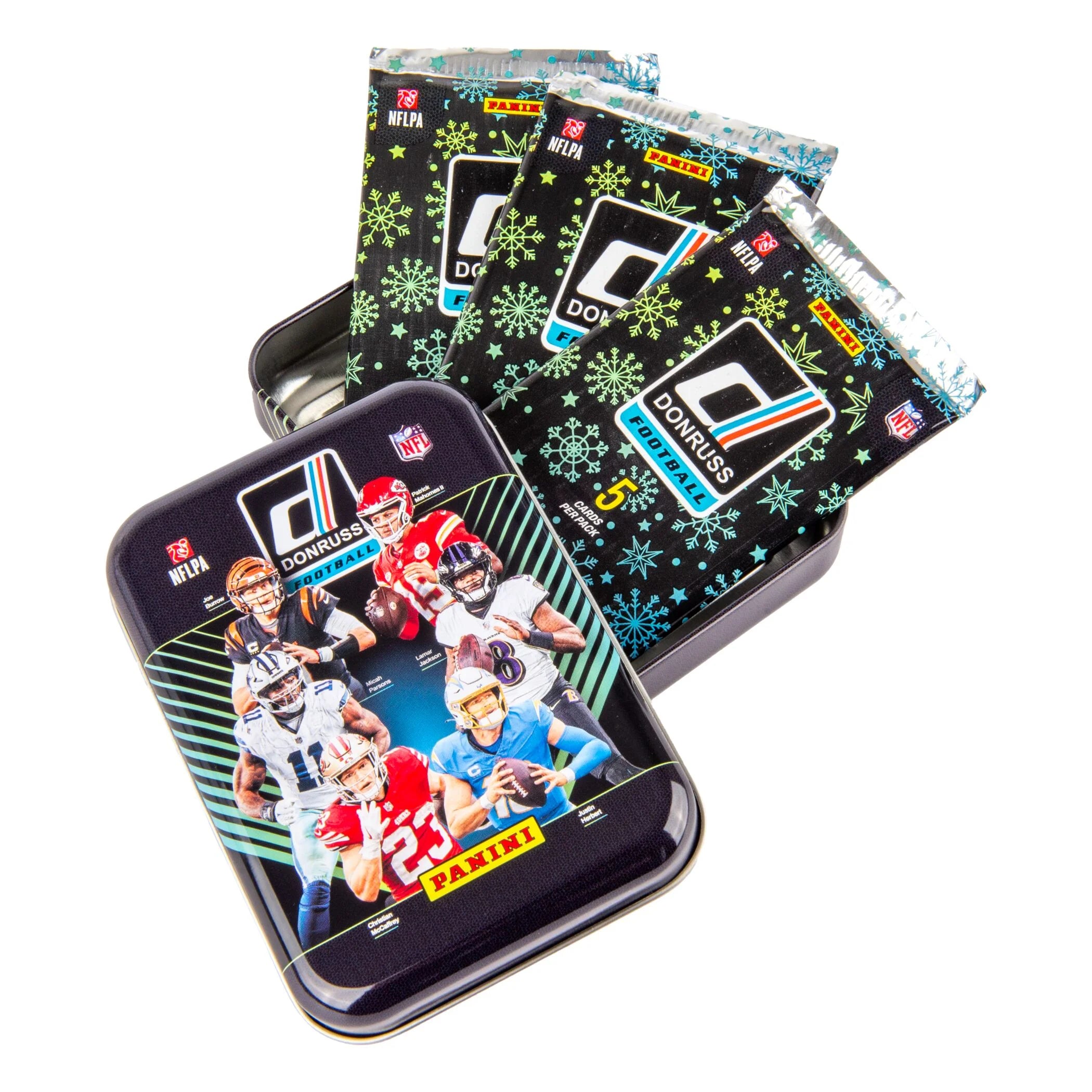 2024  Donruss Football NFL Football Trading Cards Tin