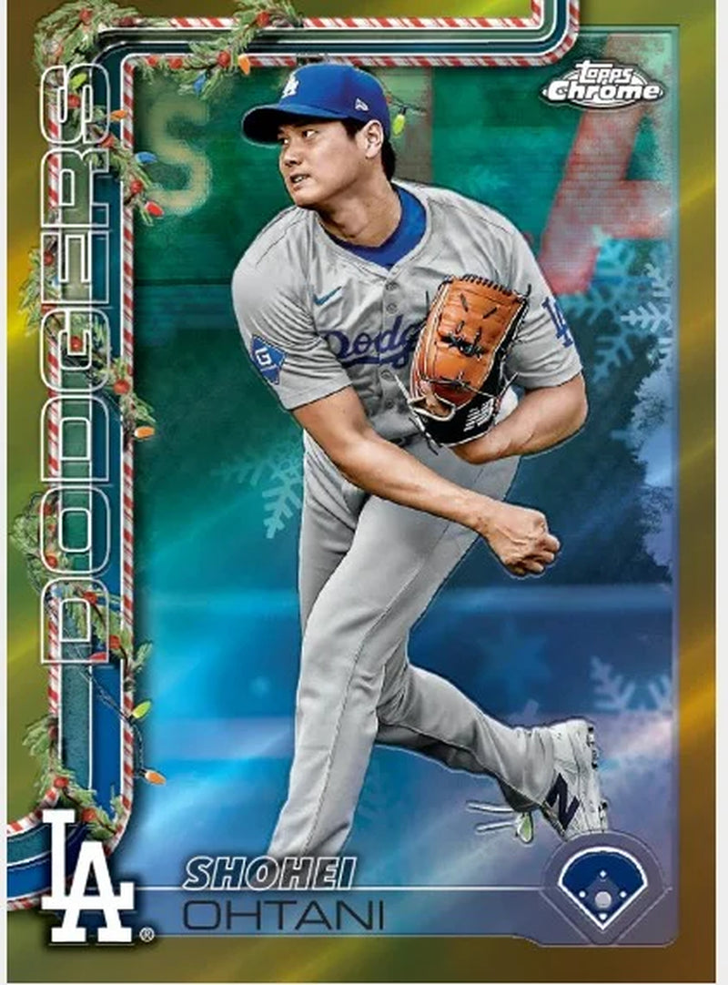 2025  Holiday Baseball Trading Card Mega Box