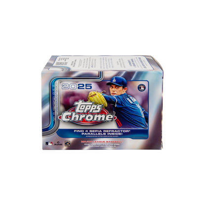 2025  Chrome Baseball Trading Cards Value Box
