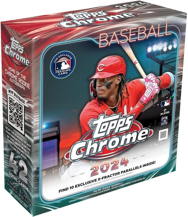 24  CHROME BASEBALL MEGA BOX