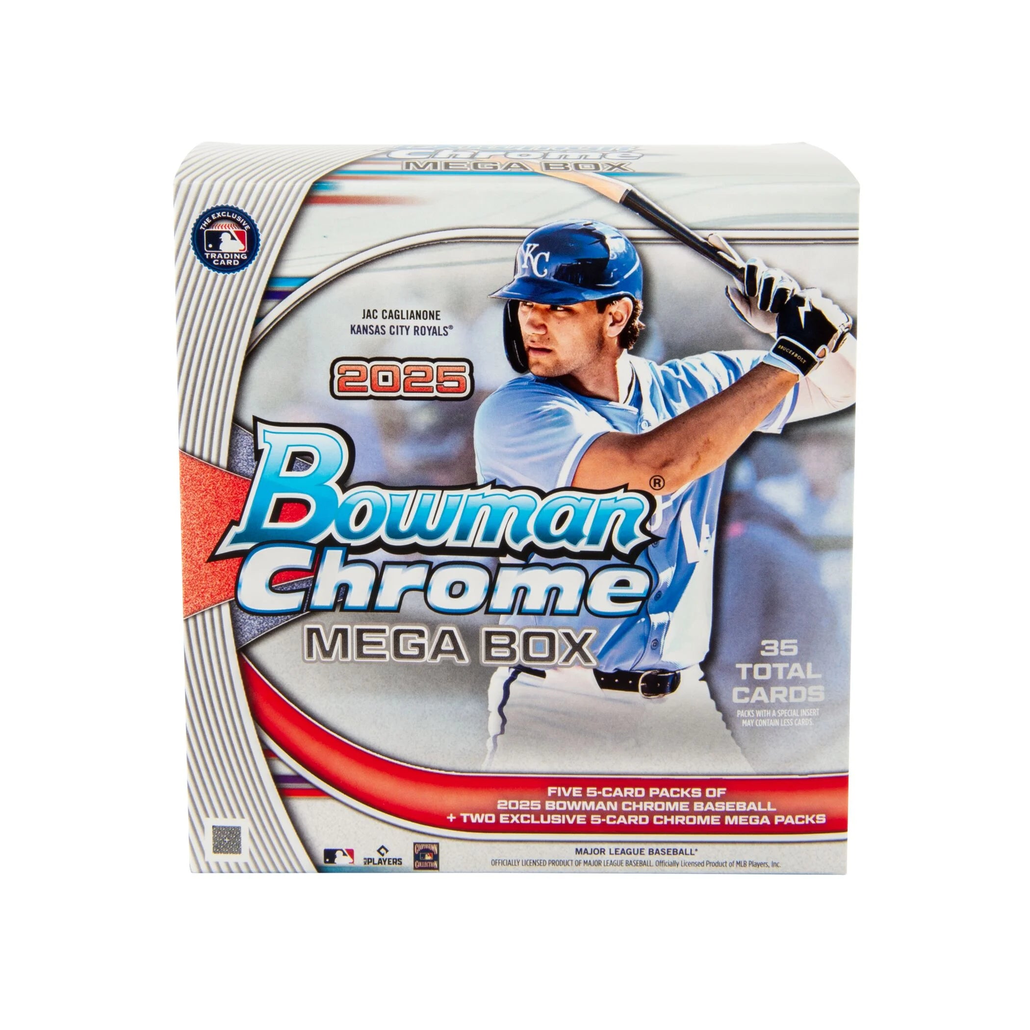 2025 Bowman Chrome Baseball Trading Cards Mega Box