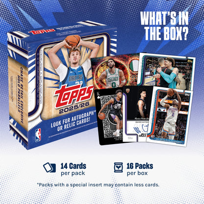 2025-26  Basketball - Factory Sealed - Mega Box