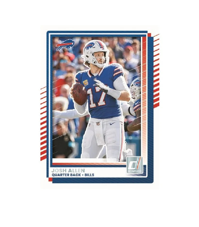 2025  Donruss Football Trading Cards Mega Box