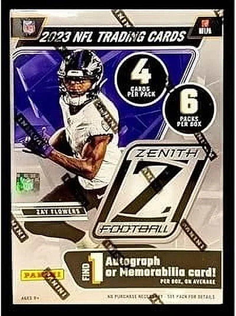 2023  Zenith Football Blaster Box Trading Cards