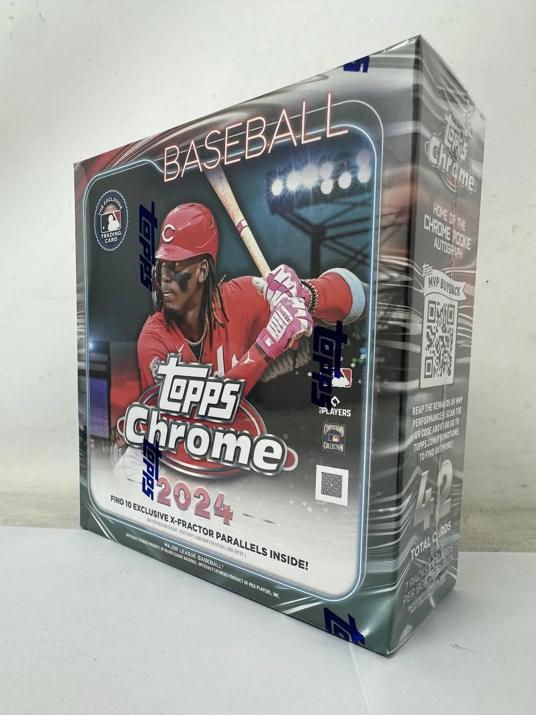 24  CHROME BASEBALL MEGA BOX