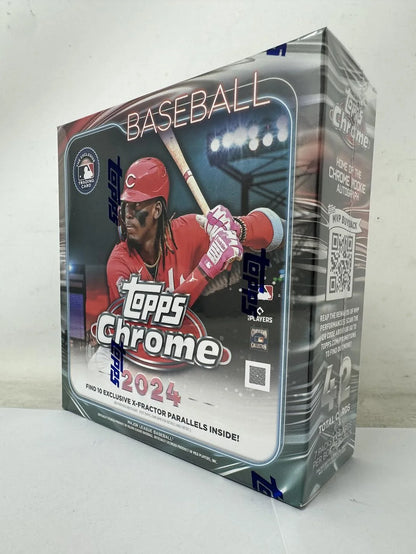 24  CHROME BASEBALL MEGA BOX