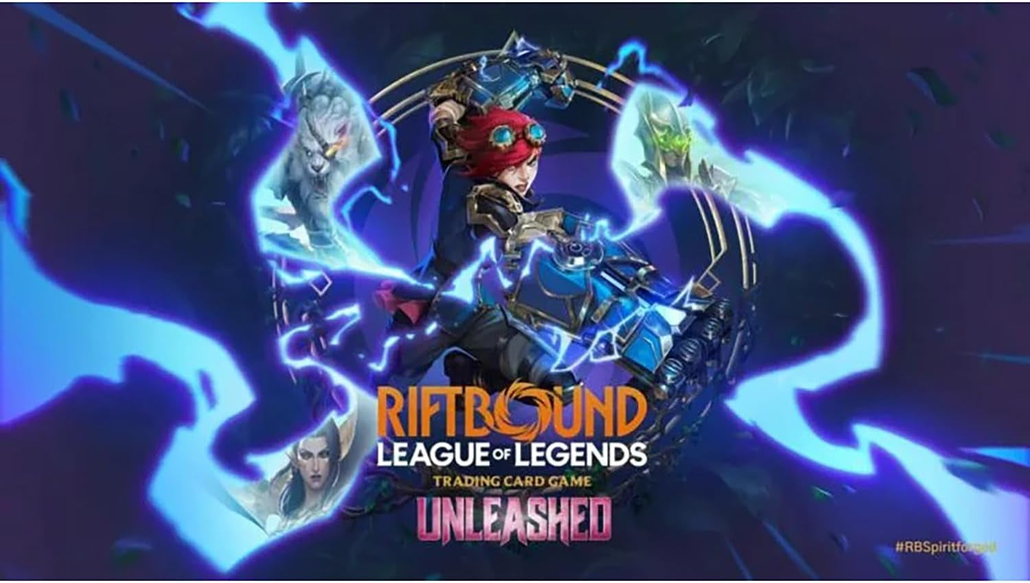 League of Legends TCG Unleashed - Booster Display - 24 Booster Packs (14 Cards Ea), Deck-Building Trading Card Game, Randomly Assorted