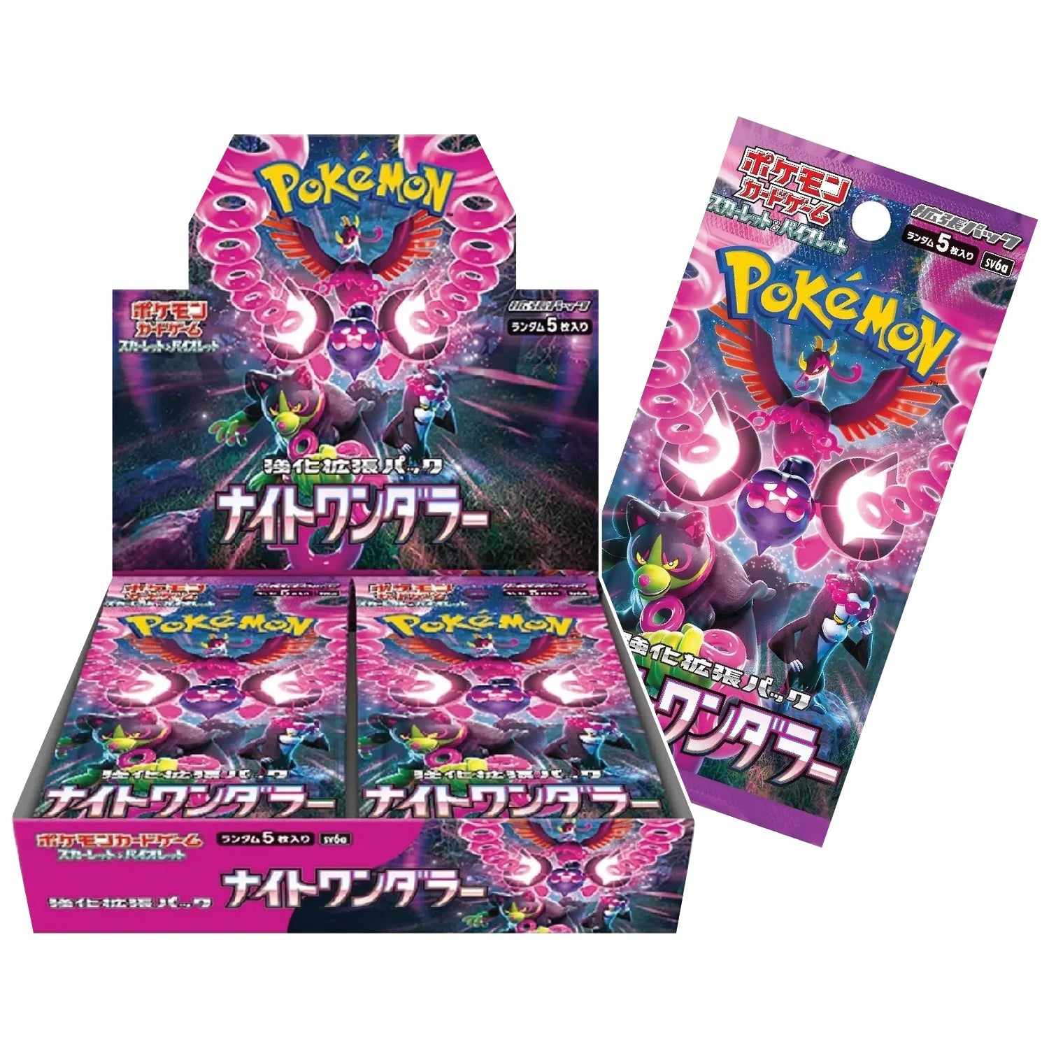 Night Wanderer  Scarlet & Violet TCG Japanese Sealed Booster Box