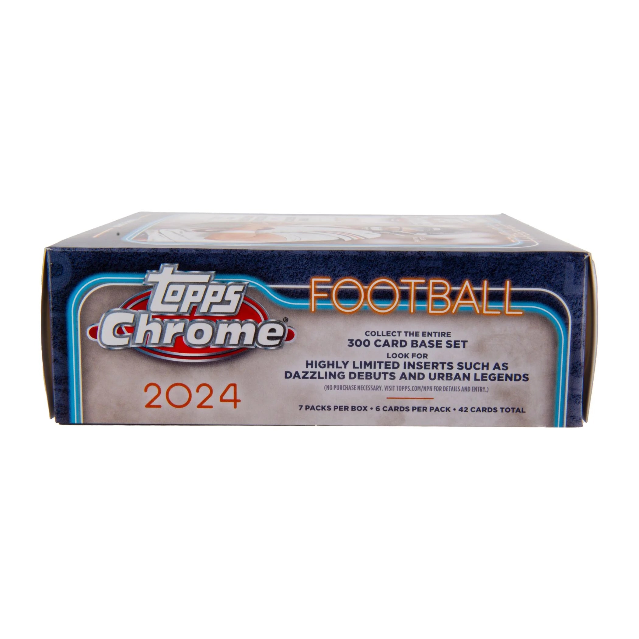 2024  Chrome Football Trading Cards Mega Box