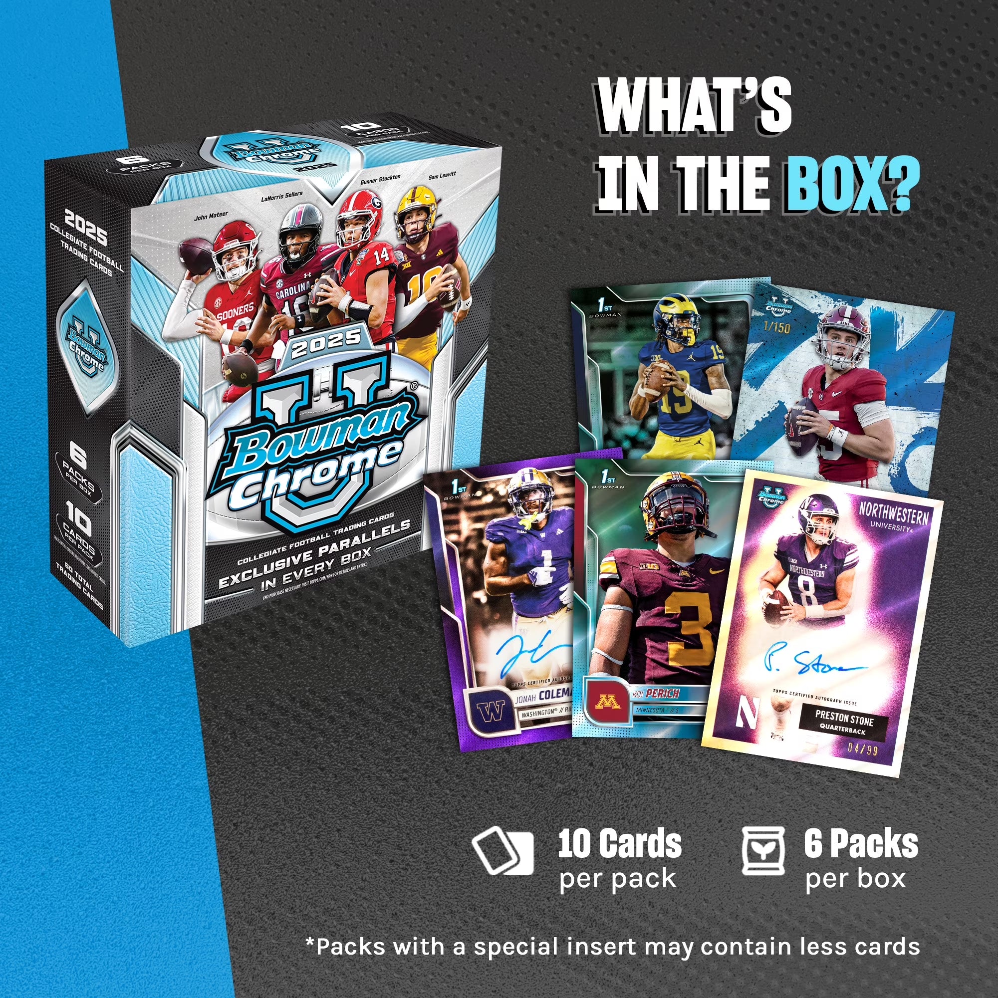 2025  University Chrome Football - Factory Sealed - Mega Box