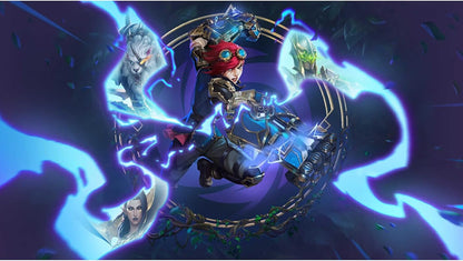 League of Legends TCG Unleashed - Booster Display - 24 Booster Packs (14 Cards Ea), Deck-Building Trading Card Game, Randomly Assorted