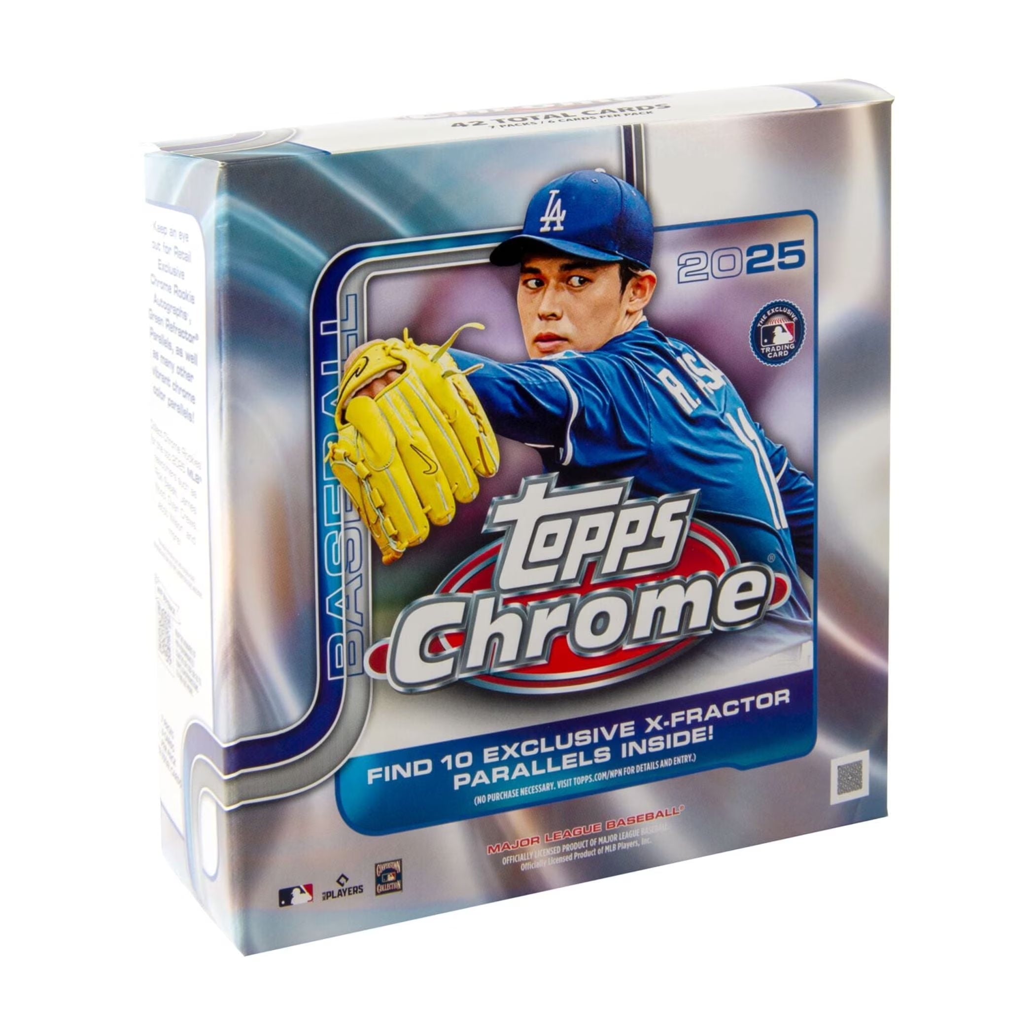 2025  MLB Chrome Baseball Trading Cards Mega Box