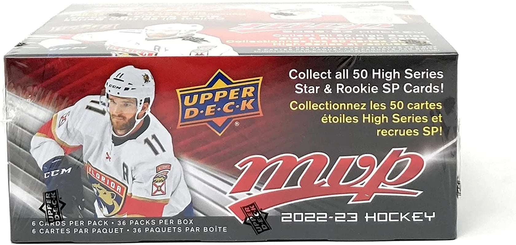 NHL  2022-23 MVP Hockey Trading Card RETAIL Box (36 Packs)