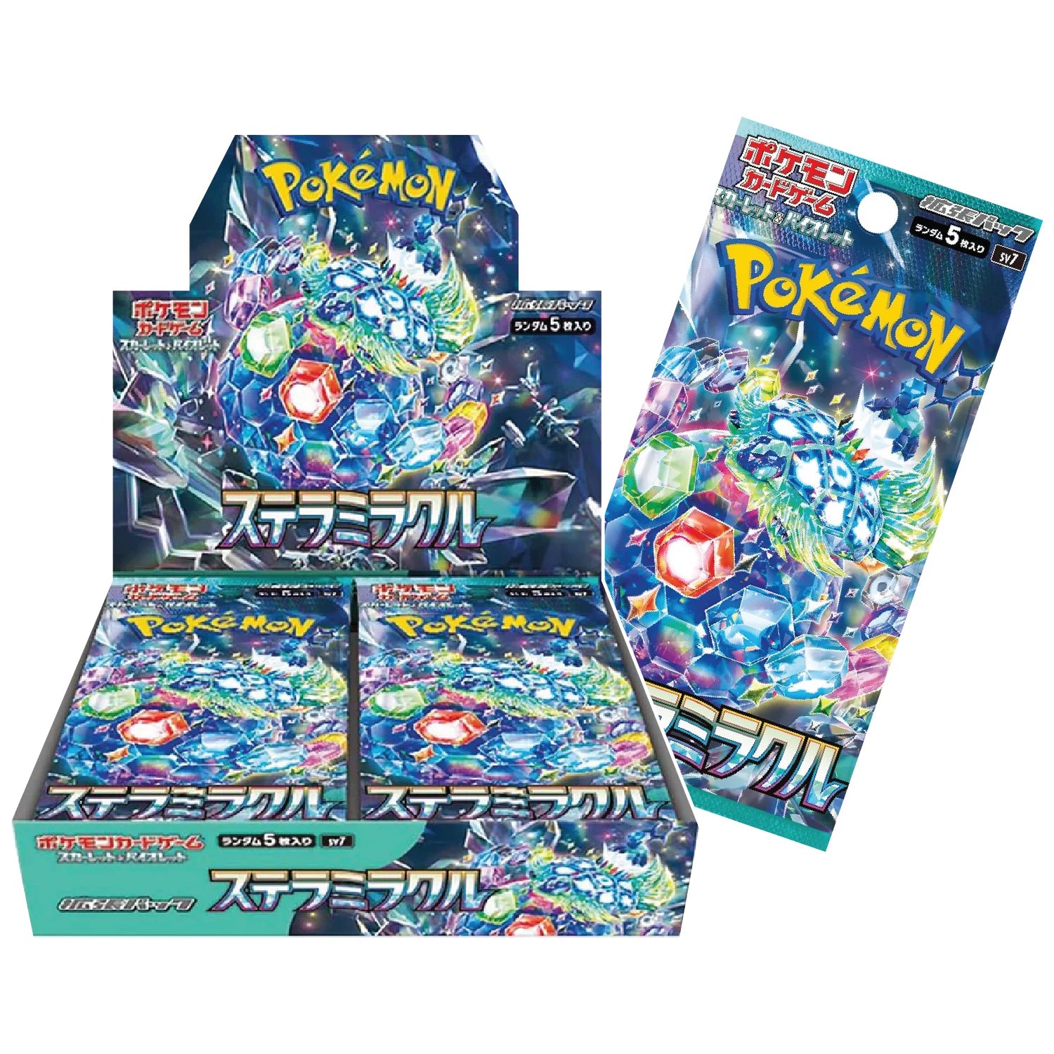 TCG Stellar Miracle Booster Box (Japanese, 30 Packs)