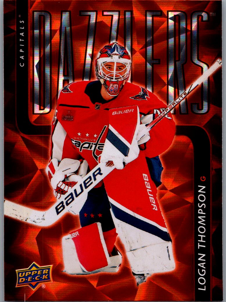 2025/26 Upper Deck Logan Thompson Orange Dazzlers Card DZ-81