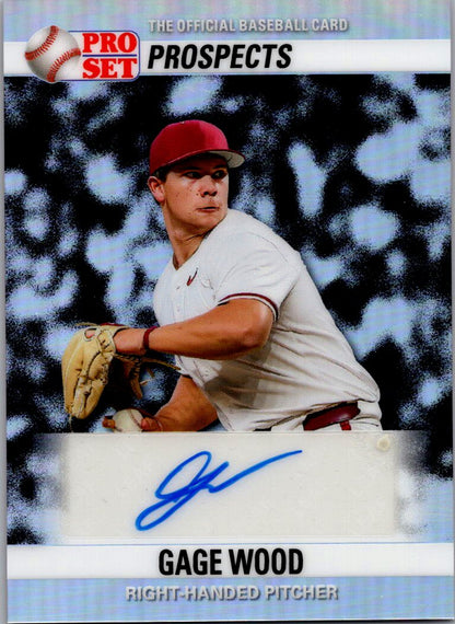 2026 Leaf Pro Set Metal Gage wood Philles Prospects Auto. 11/20