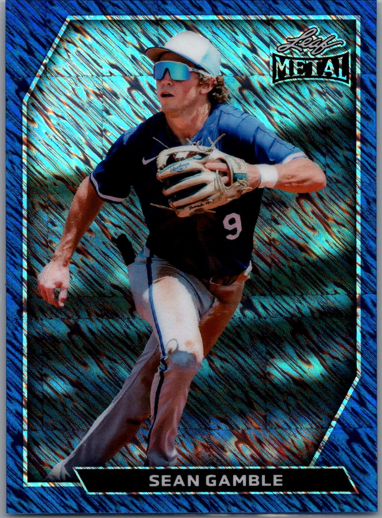 2026 Leaf Metal Baseball Sean Gamble Pre Production Proof 1/1