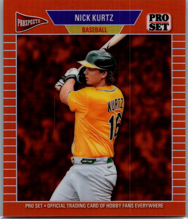 Nick Kurtz 2026 Pro Set Baseball Copper Mini /4