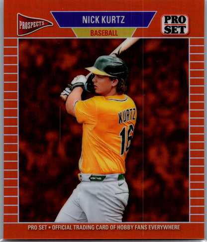Nick Kurtz 2026 Pro Set Baseball Copper Mini /4