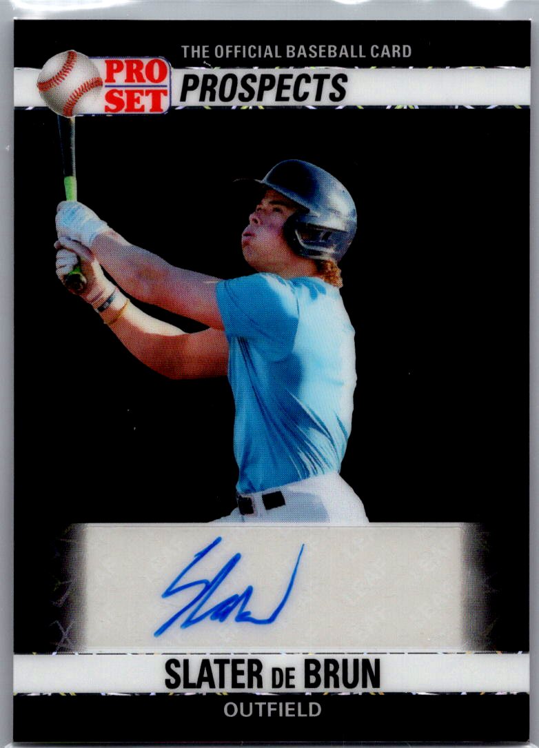 Slater DE Brun 2026 Pro Set Black 1/1 Auto. - Baltimore Orioles
