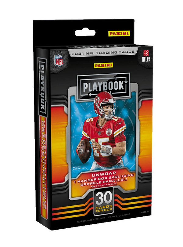 21  Playbook Football Hanger Box Trading Cards