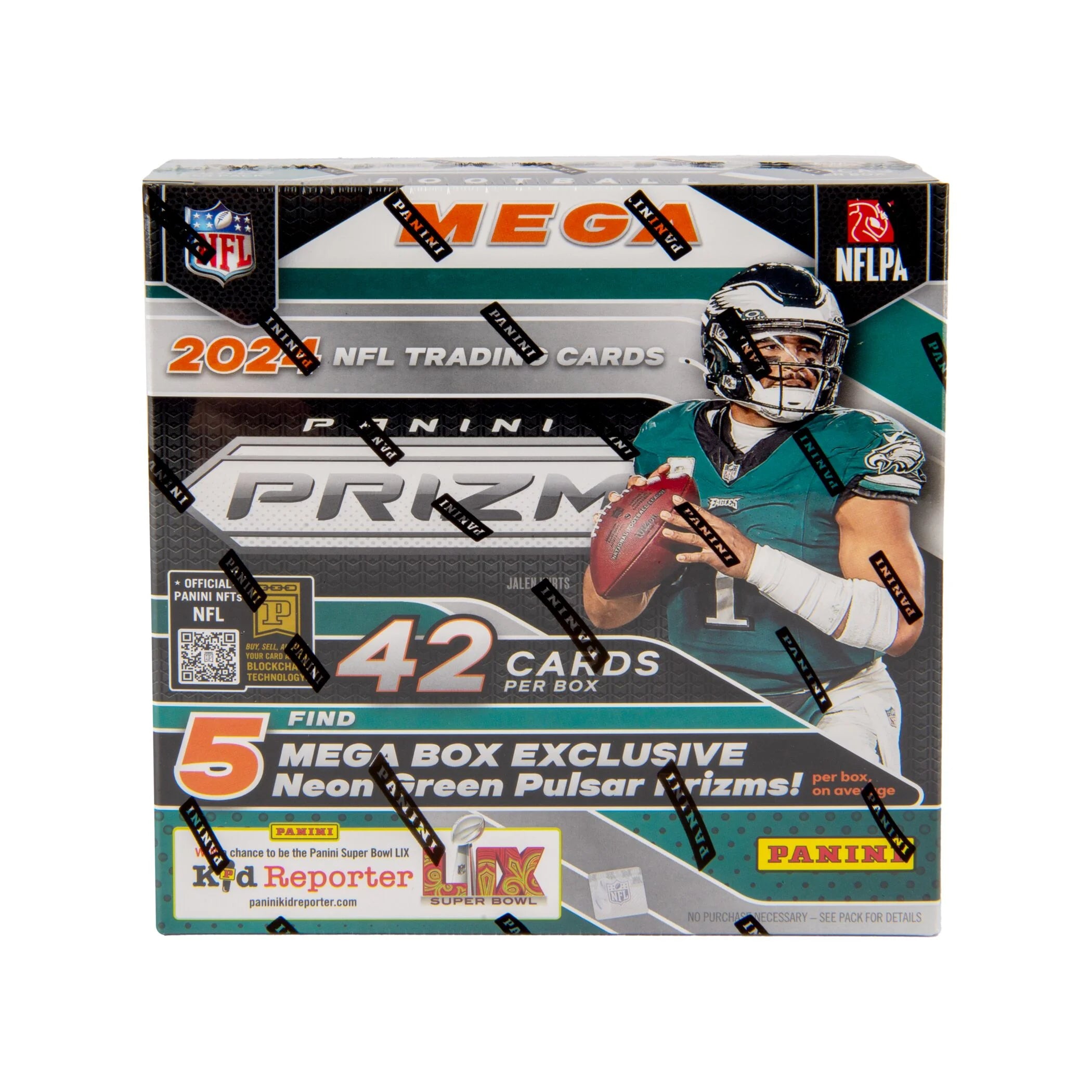 2024  Prizm Football Trading Cards Mega Box