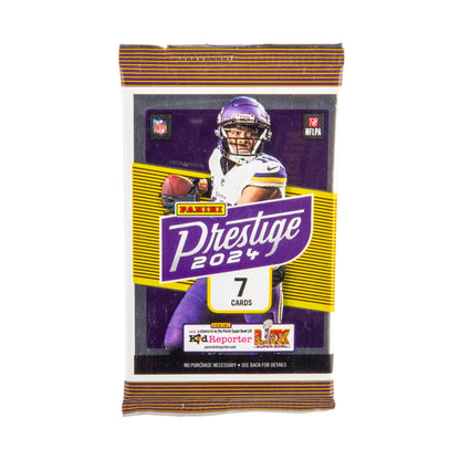 2024  Prestige Football Trading Cards Mega Box
