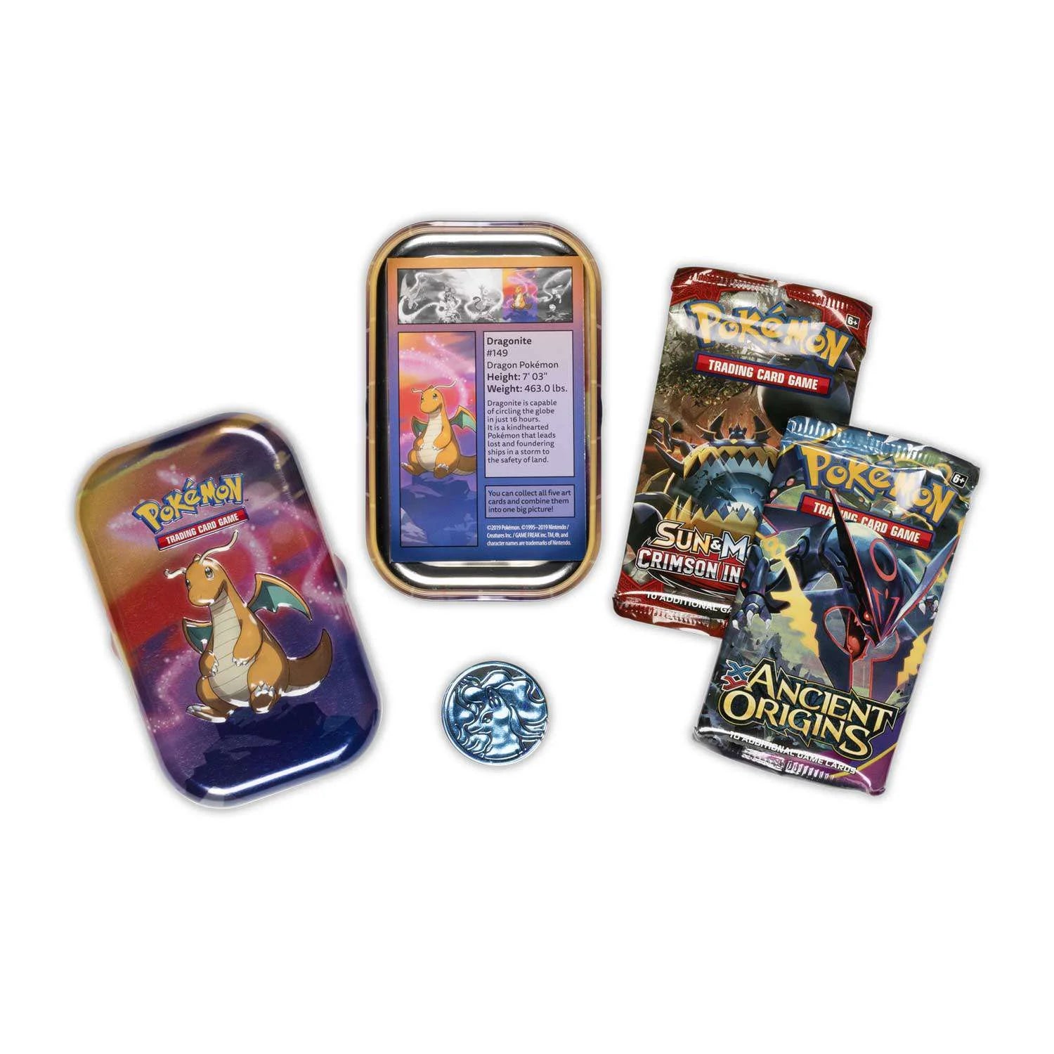 Kanto Power Dragonite Mini Tin Set