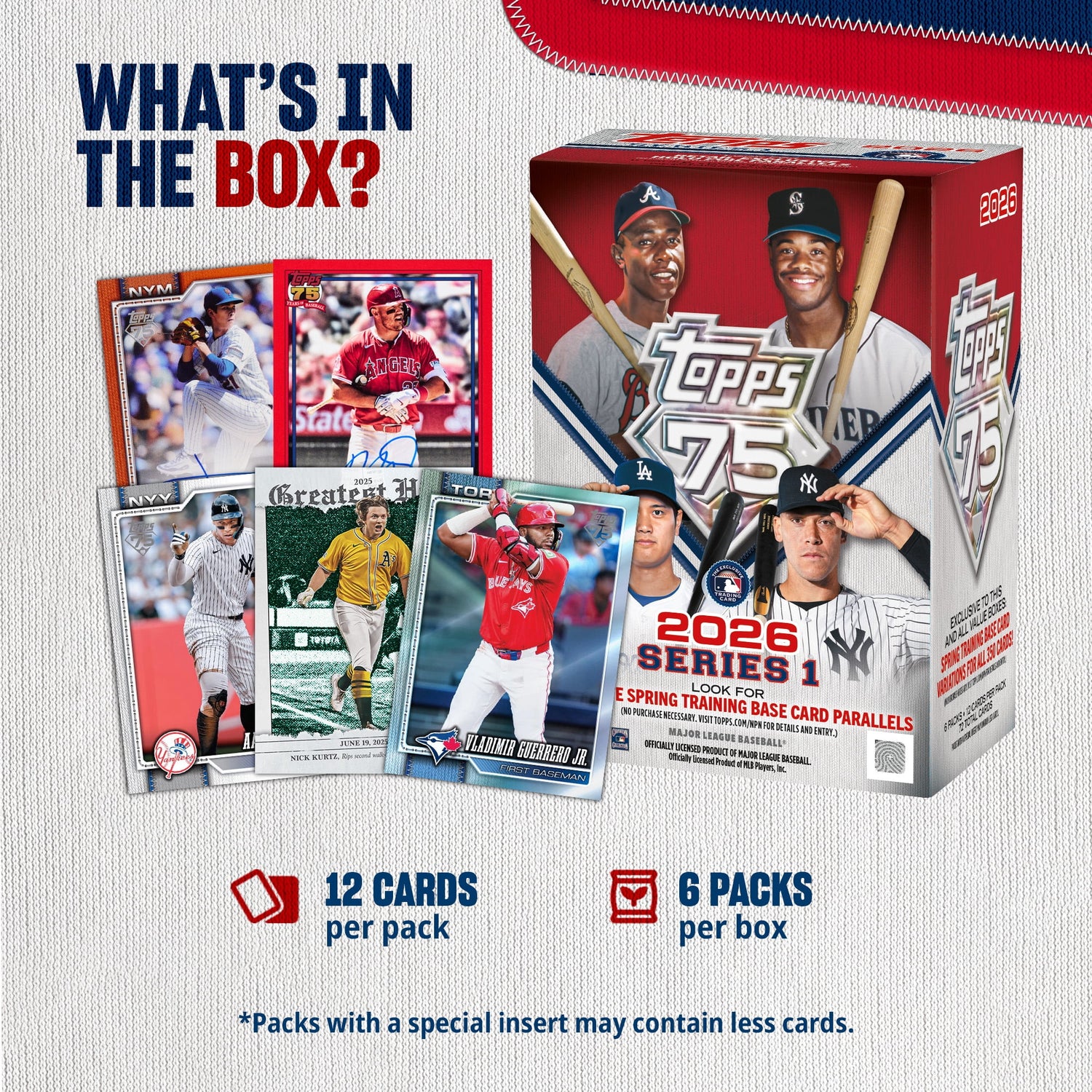 2026  Series 1 Baseball - Factory Sealed - Value Box