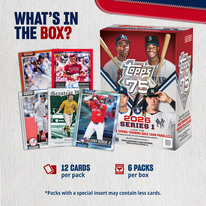 2026  Series 1 Baseball - Factory Sealed - Value Box