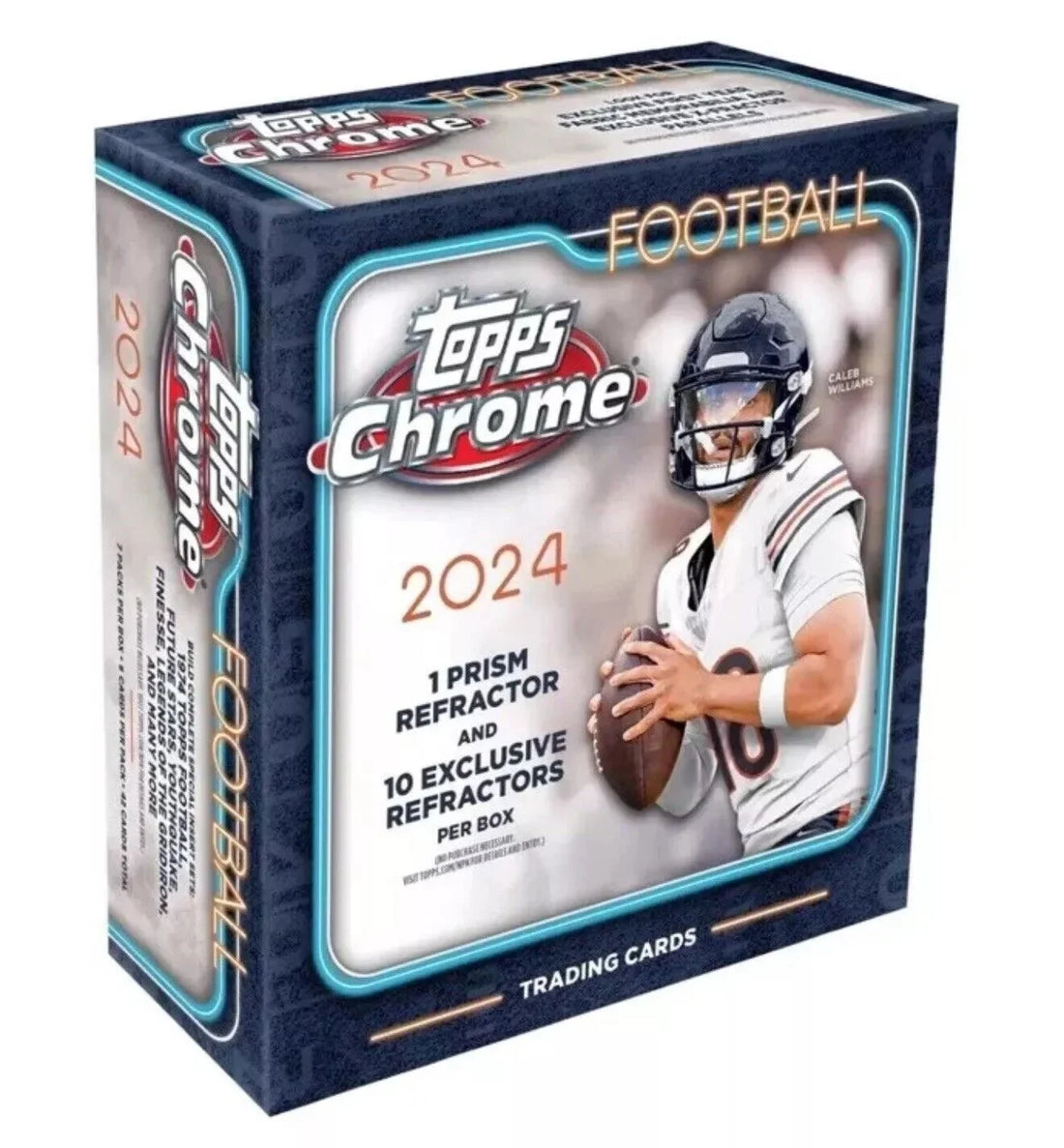 2024 Chrome Football Trading Cards Mega Box
