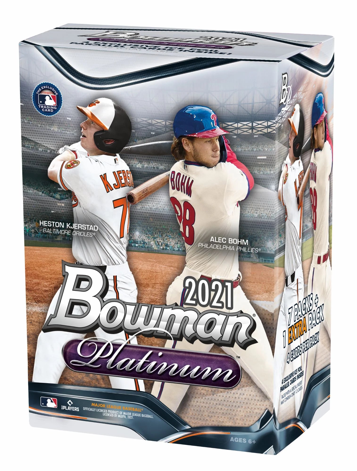 21  Bowman Platinum Baseball Value Box