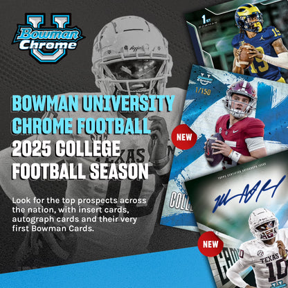 2025  University Chrome Football - Factory Sealed - Mega Box