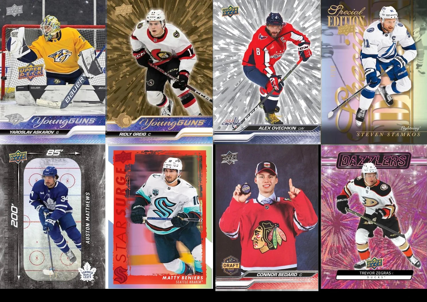 23-24  Trading Cards NHL Series 1 Tin - 12 Cards per Pack