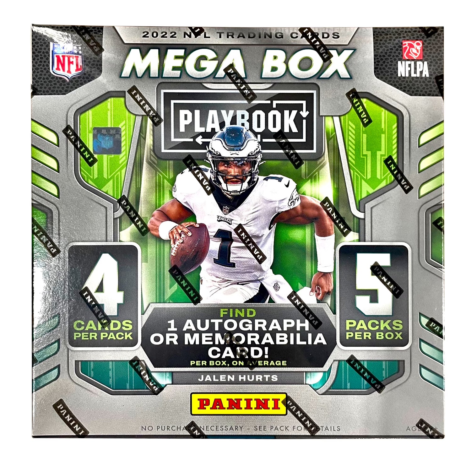 2022  Playbook NFL Football Trading Cards Mega Box