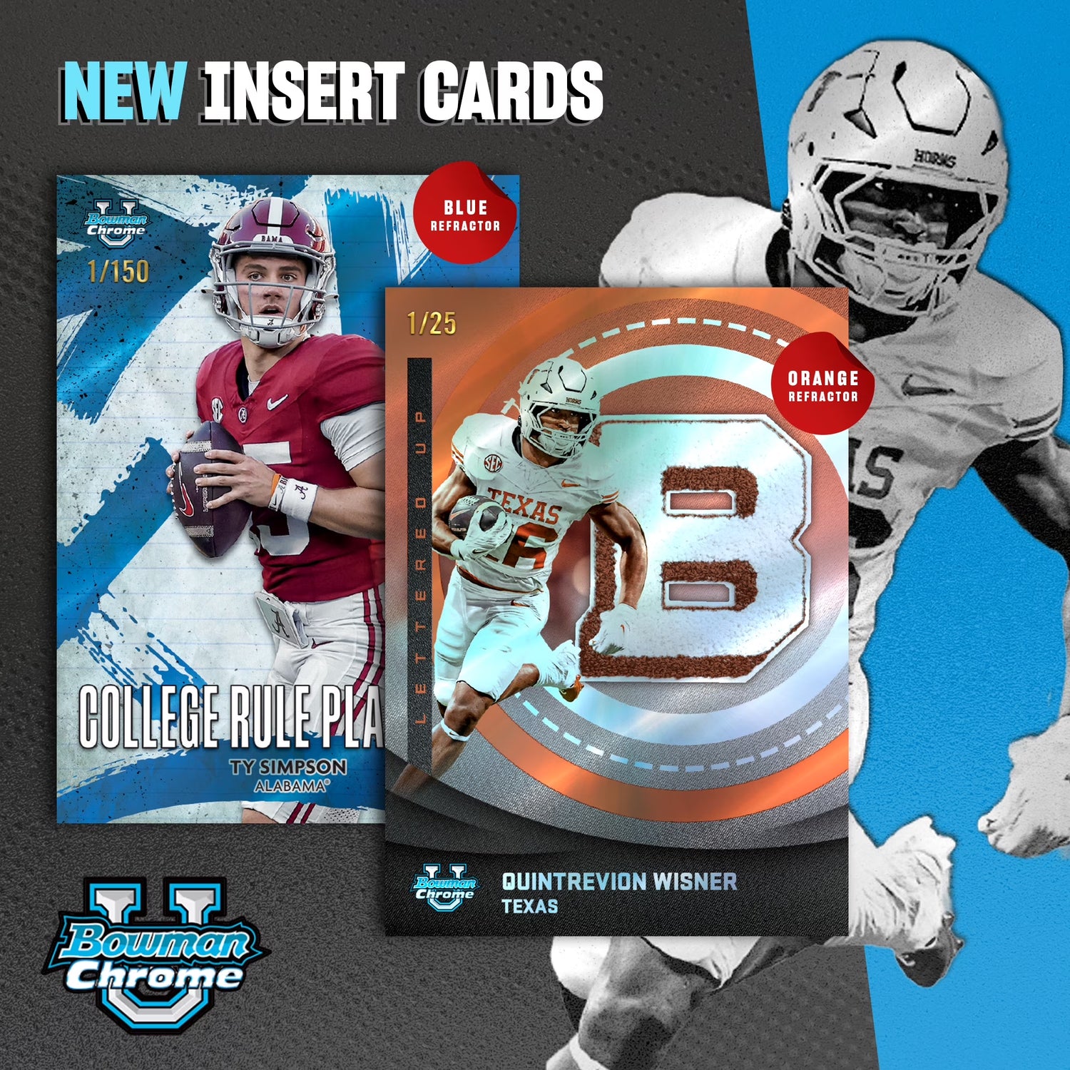2025  University Chrome Football - Factory Sealed - Mega Box