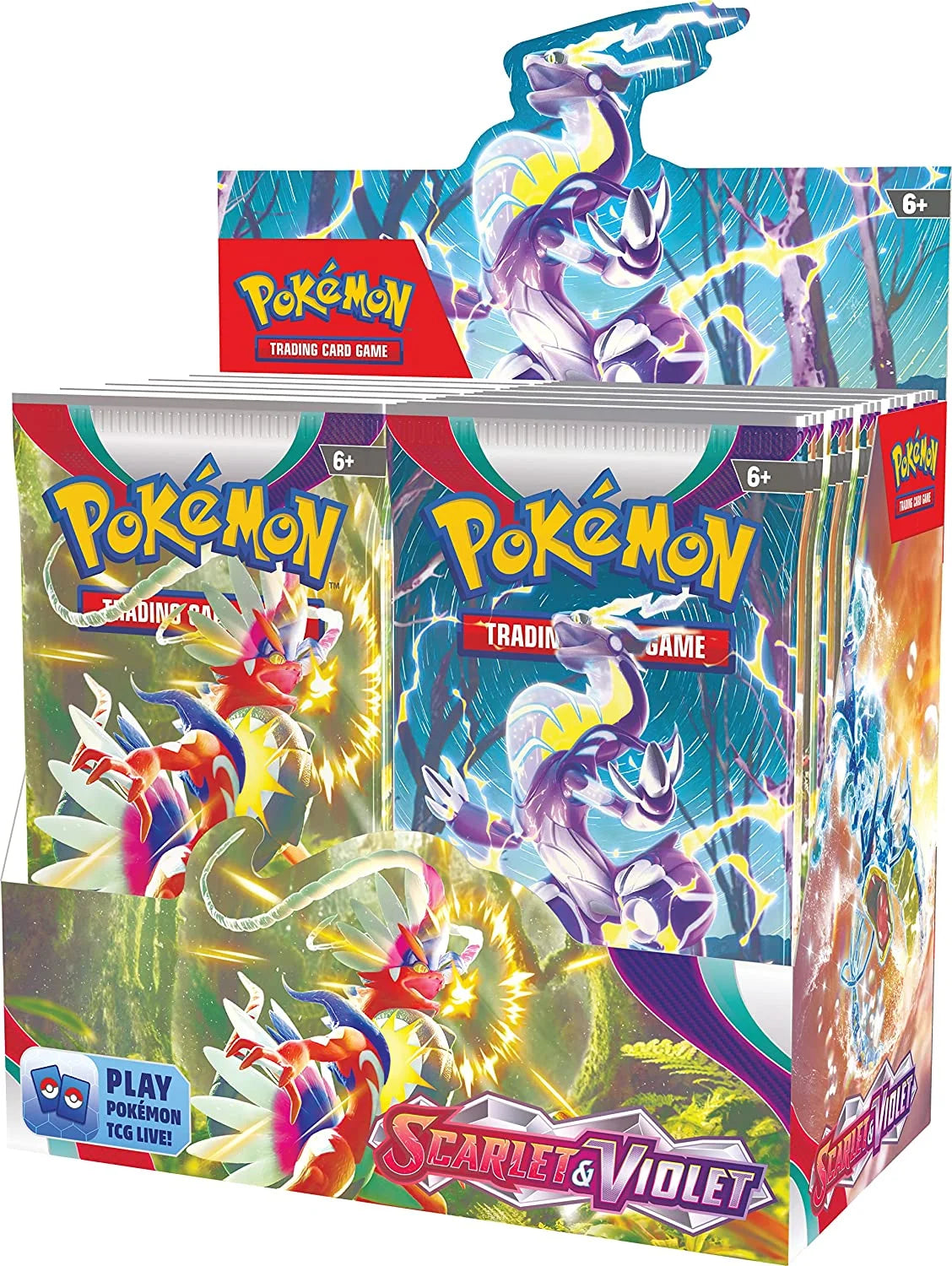 The  Company International 184-86324 TCG: Scarlet & Violet Booster Display Box (36 Packs)