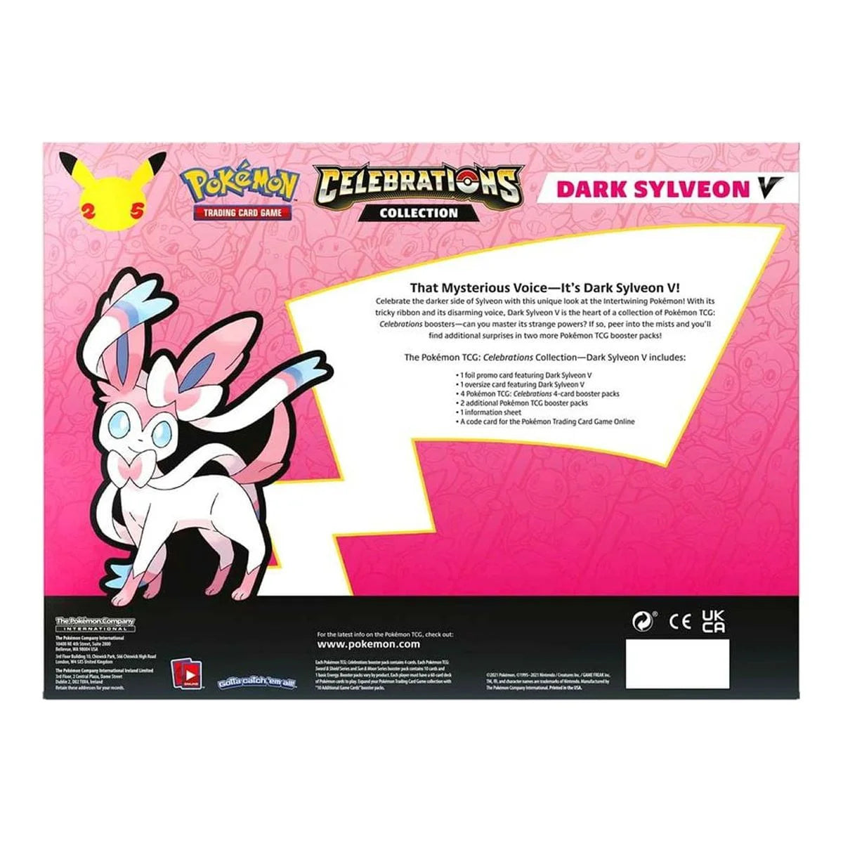 Celebrations Sylveon V Collections Booster Box Set
