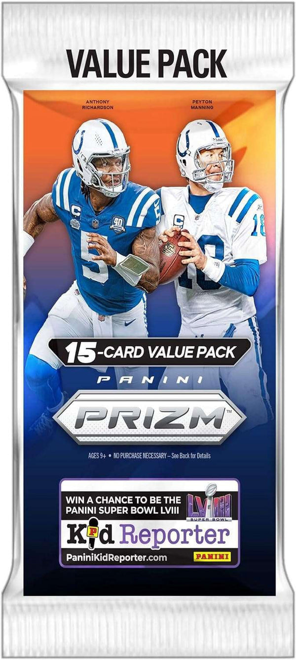 2023  Prizm NFL Football Cards 12Pk Fat Pack Box.