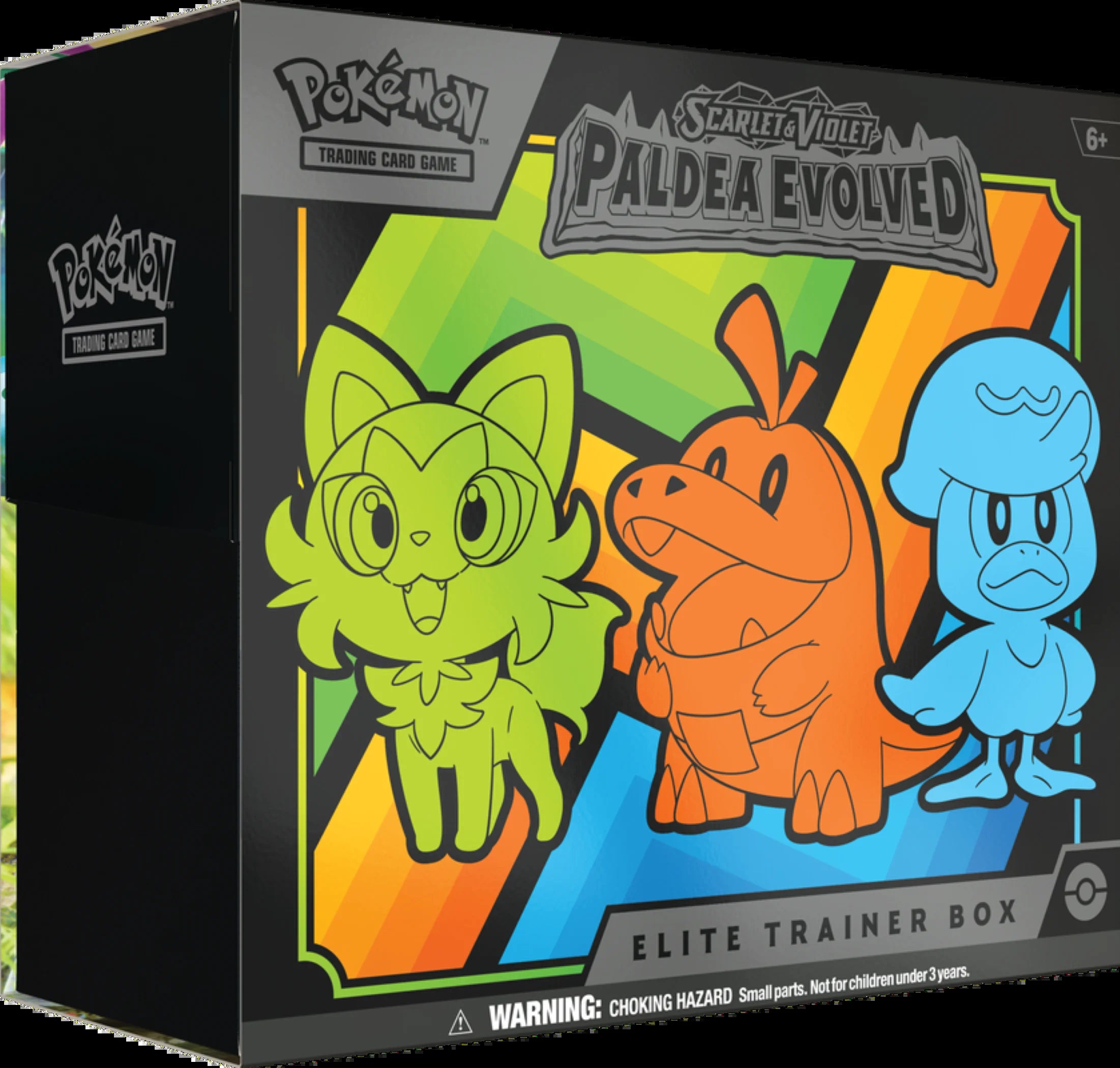 Trading Card Games Scarlet & Violet 2 Paldea Evolved Elite Trainer Box - 9 Pokémon TCG: Scarlet & Violet—Paldea Evolved Booster Packs