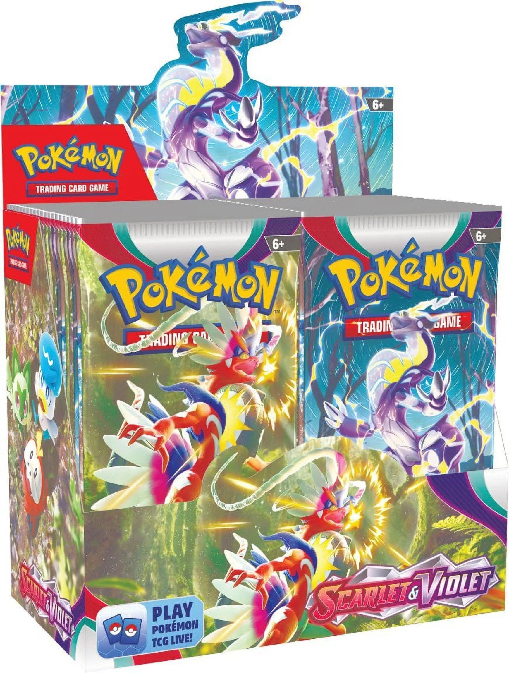 The  Company International 184-86324 TCG: Scarlet & Violet Booster Display Box (36 Packs)
