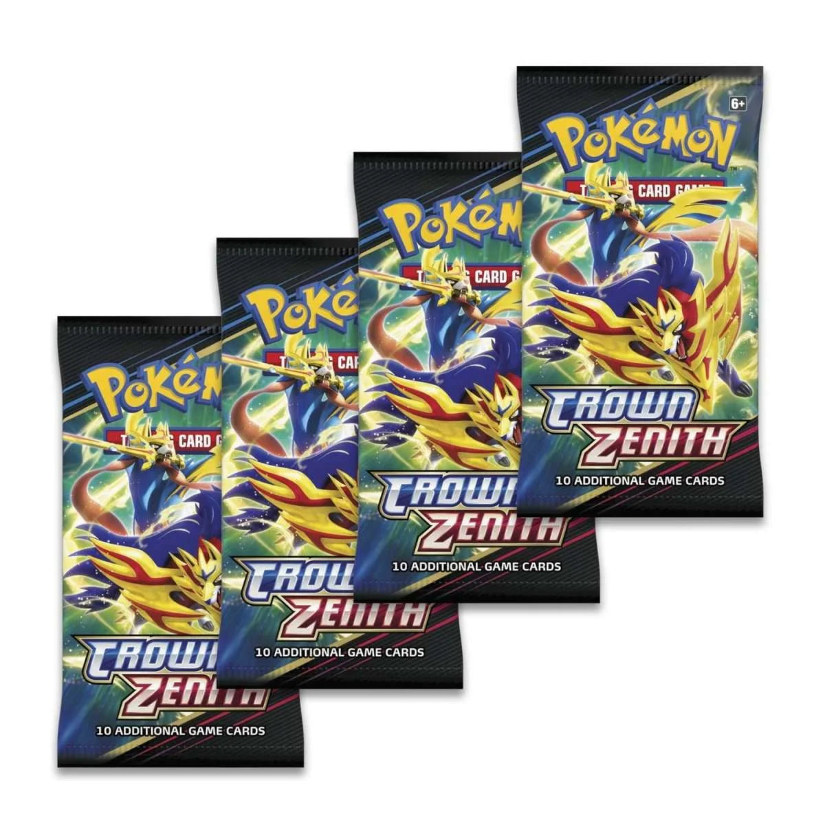Crown Zenith Regieleki V Collection (4 Booster Packs, 2 Foil Promo Cards, Oversized Card &amp; More)