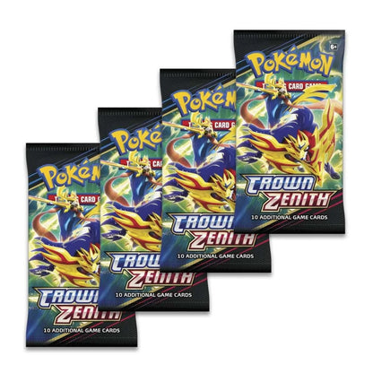 Crown Zenith Regieleki V Collection (4 Booster Packs, 2 Foil Promo Cards, Oversized Card &amp; More)